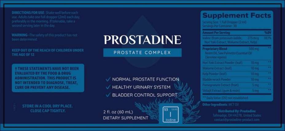 Prostadine Directions